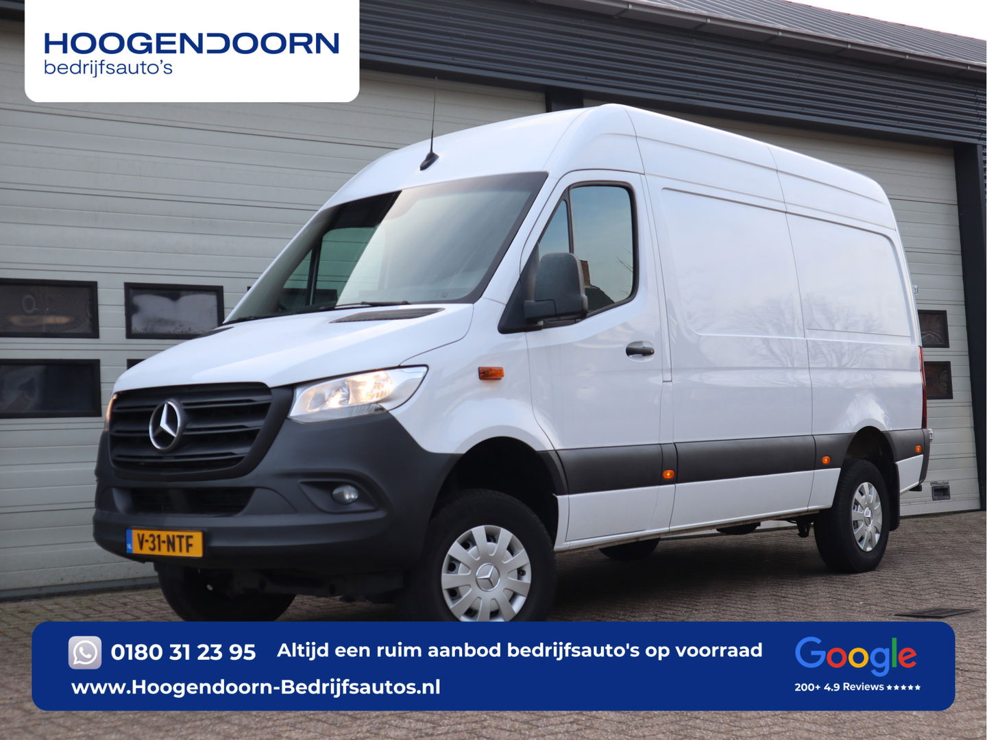 Mercedes-Benz Sprinter 316 CDI 4x4 Automaat Euro 6 L2H2 - MBUX - BW Inrichting - Standkachel