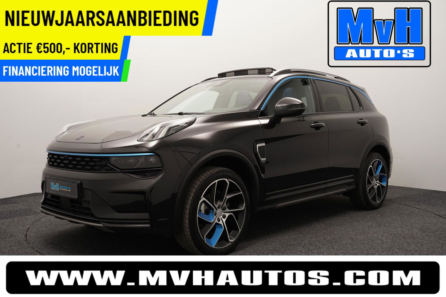 Lynk & Co 01 1.5 Plug-in Hybride|ZWARTE.HEMEL|360ºCAM|PANO|NAP