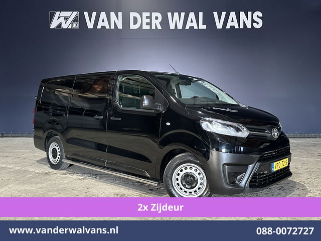 Toyota ProAce - Worker 2.0 D-4D 145pk L3H1 Inrichting Euro6 Airco | 2x zijdeur | Apple Carplay | Cruisecontrol | Sidebars Android Auto, Parkeersensoren, Bijrijdersbank