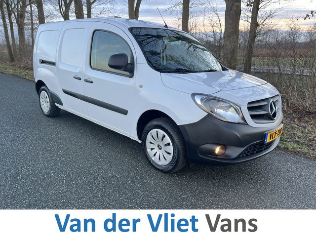 Mercedes-Benz Citan - 109 CDI 90pk E6 Extra Lang BPM Vrij! Lease €240 p/m, Airco, Cruise controle, Laadbrug, Schuifdeur, Mistlampen, Onderhoudshistorie aanwezig