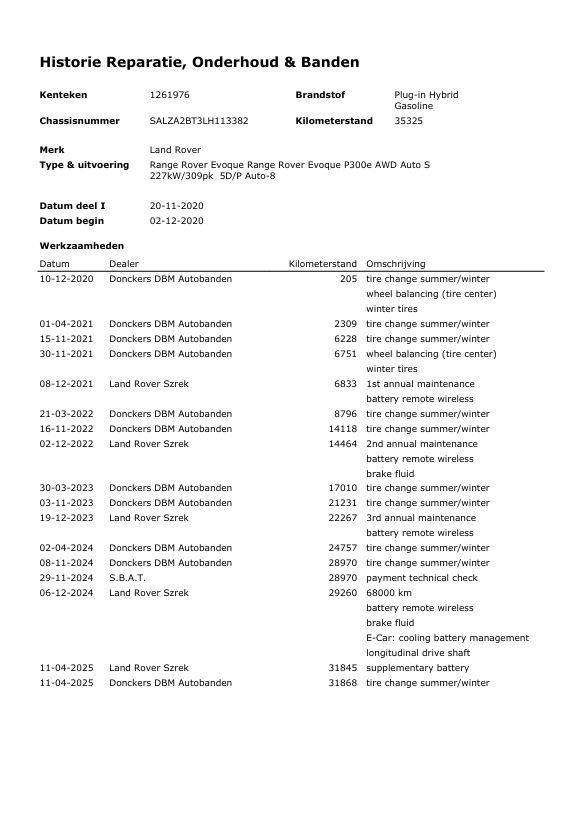 Land Rover Range Rover Evoque 1.5 P300e AWD S PLUG IN HYBRIDE / LEDER / ADAPTIVE CRUISE / CARPLAY