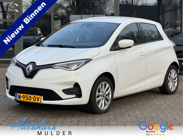 Renault ZOE - R135 Zen 52 kWh Koop accu Clima/Navi/Cruise/LED/Apple-Android/LM-Velgen