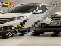 Honda CR-V - 2.0 AWD Executive Sport 155Pk Automaat (PANORAMADAK, NAVIGATIE, CLIMATE, CAMERA, LEDER, ELEK SPORTSTOELEN, STOELVERWARMING, GETINT GLAS, TREKHAAK, XENON, NIEUWSTAAT)