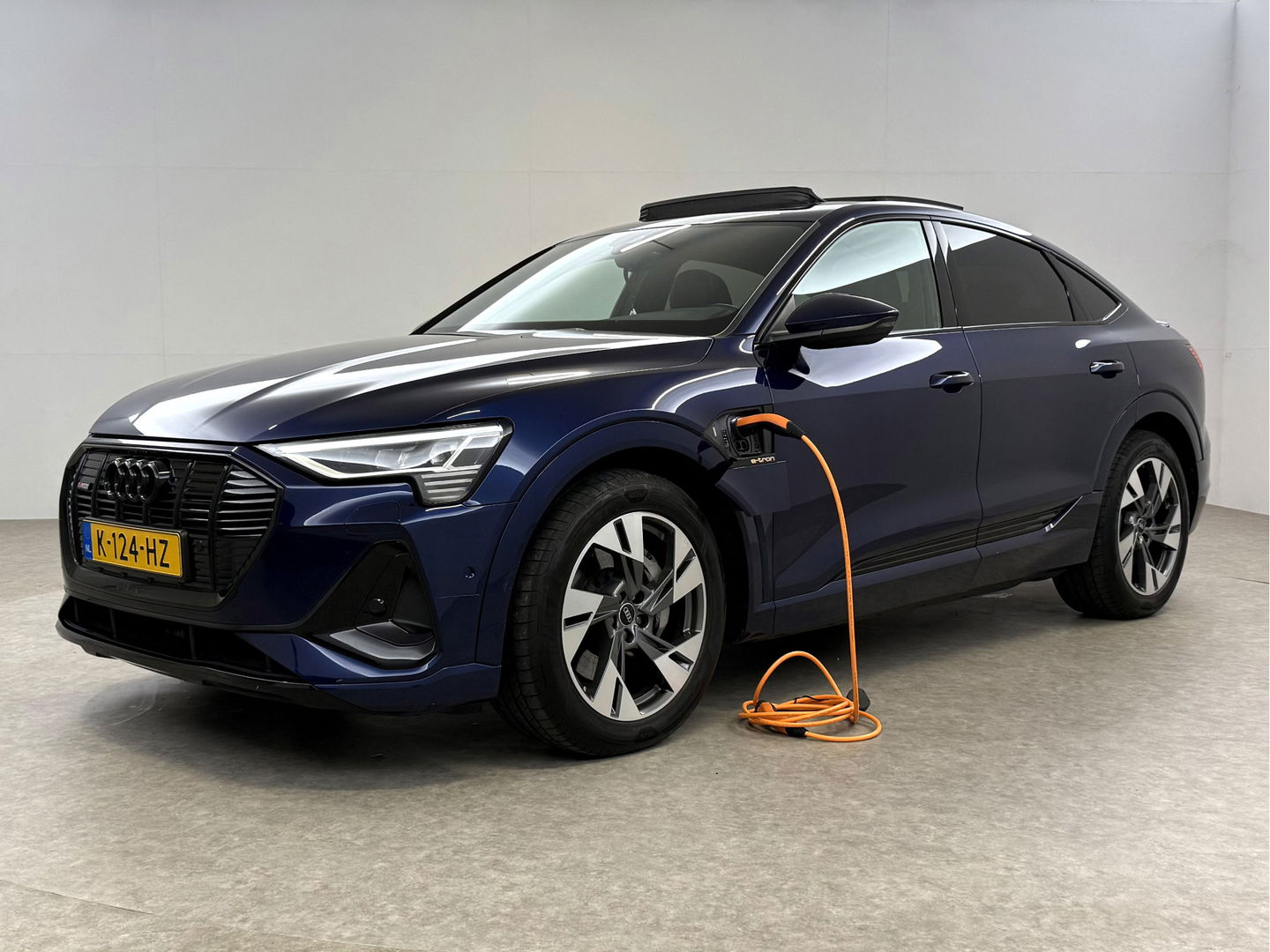 Audi e-tron Sportback 50 Quattro S-Line 71 kWh | SOH 92% | Snelladen | Pano | Memory | Virtual | Camera | Adap. Cruise | Trekh. | Stoelverw. | NAP
