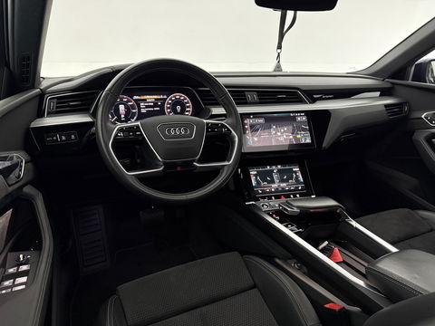Audi e-tron Sportback 50 Quattro S-Line 71 kWh | SOH 92% | Snelladen | Pano | Memory | Virtual | Camera | Adap. Cruise | Trekh. | Stoelverw. | NAP