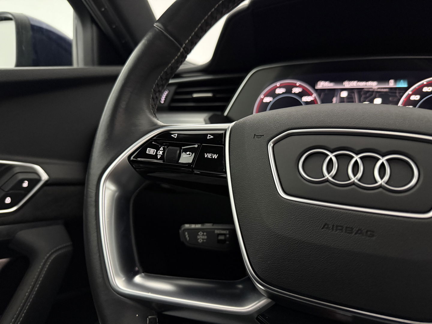 Audi e-tron Sportback 50 Quattro S-Line 71 kWh | SOH 92% | Snelladen | Pano | Memory | Virtual | Camera | Adap. Cruise | Trekh. | Stoelverw. | NAP