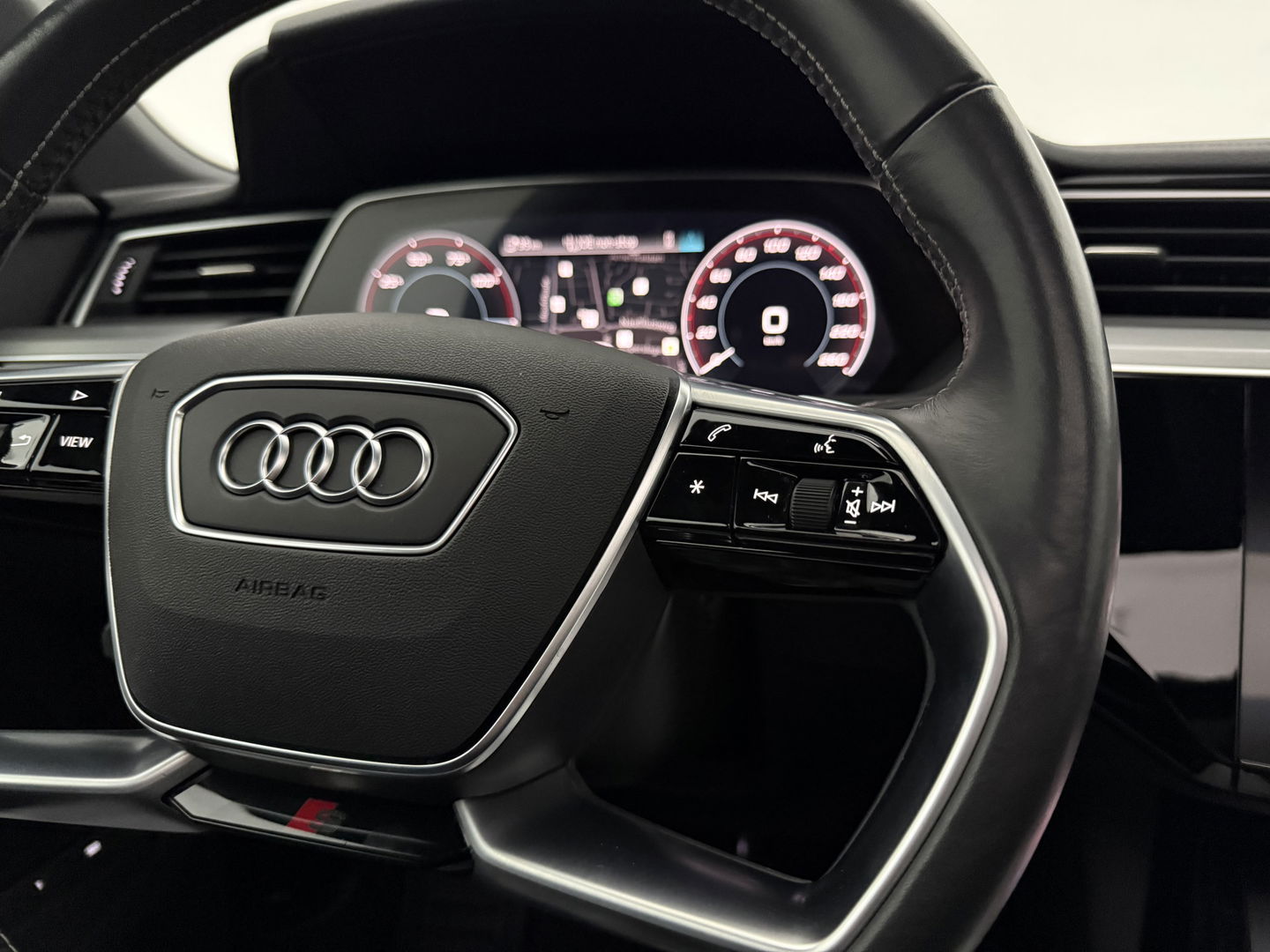 Audi e-tron Sportback 50 Quattro S-Line 71 kWh | SOH 92% | Snelladen | Pano | Memory | Virtual | Camera | Adap. Cruise | Trekh. | Stoelverw. | NAP