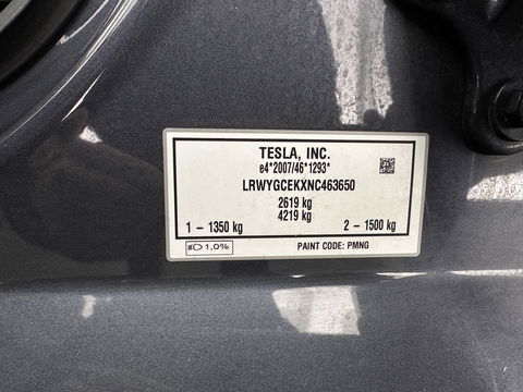 Tesla Model Y Long Range AWD 75 kWh [ 3-Fase-11kW ] {SOH-87%} (INCL-BTW) Aut. *PANO | AUTO-PILOT | LEATHER | NAVI-FULLMAP | MATRIX-LED | KEYLESS | CAMERA | DAB+ | HEATED-COMFORTSEATS | PRIVACY-GLASS | TOPVIEW |  19''ALU*
