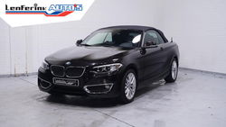 BMW 2 Serie - Cabrio 218i Luxury Navi Clima Leder Apple Carplay Bi- Xenon Afn. trekhaak Cruise PDC