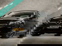 Mercedes-Benz C-Klasse - Coupé 180 AMG Sport 157Pk Automaat (SCHUIFDAK, NAVIGATIE, STOELVERWARMING, LEDER/ALCANTARA, ZWART HEMEL, SPORTSTOELEN, FLIPPERS, LED KOPLAMPEN, NIEUWE APK, NIEUWSTAAT)