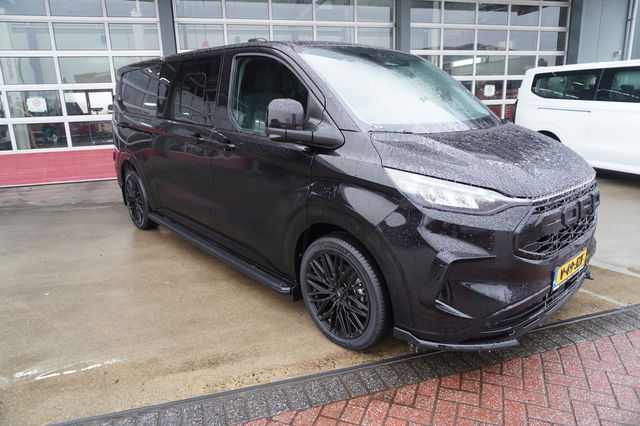 Ford Transit Custom - 320L 2.0 TDCI 170PK L2H1 Limited DubbelCabine Automaat Nr. V094 | Elektrische Schuifdeur L+R | Airco | Adap.Cruise | Navi | 360 Camera/20 inch LM velgen enz enz