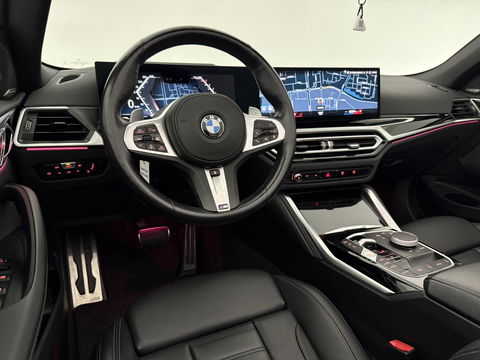 BMW 4 Serie M440i xDrive 374PK M-pakket High Executive | Cabrio | BMW Laser | Memory | Curved Display | H/K | HuD | Sfeer | 360°