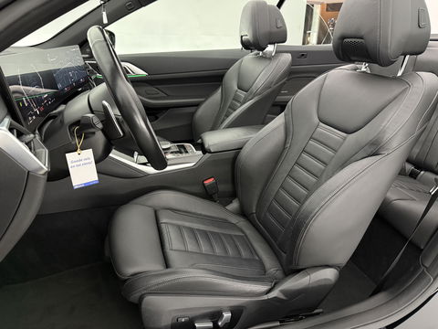 BMW 4 Serie M440i xDrive 374PK M-pakket High Executive | Cabrio | BMW Laser | Memory | Curved Display | H/K | HuD | Sfeer | 360°