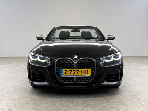BMW 4 Serie M440i xDrive 374PK M-pakket High Executive | Cabrio | BMW Laser | Memory | Curved Display | H/K | HuD | Sfeer | 360°