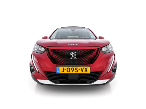 Peugeot e-2008 EV Allure 50 kWh [ 3-Fase ] {SOH-84%} (INCL-BTW) *PANO | LEATHER-FABRIC | FULL-LED | SPORT-SEATS | DIGI-COCKPIT | CAMERA | KEYLESS | PRIVACY-GLASS | DAB+ | NAVI-FULLMAP | ECC | CARPLAY | LANE-ASSIST | PDC | CRUISE | 17''ALU*
