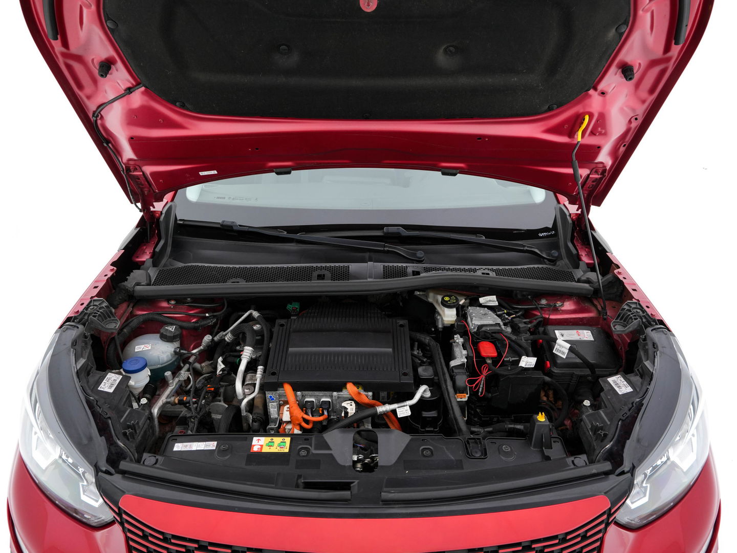 Peugeot e-2008 EV Allure 50 kWh [ 3-Fase ] {SOH-84%} (INCL-BTW) *PANO | LEATHER-FABRIC | FULL-LED | SPORT-SEATS | DIGI-COCKPIT | CAMERA | KEYLESS | PRIVACY-GLASS | DAB+ | NAVI-FULLMAP | ECC | CARPLAY | LANE-ASSIST | PDC | CRUISE | 17''ALU*