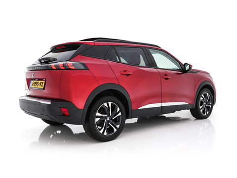 Peugeot e-2008 EV Allure 50 kWh [ 3-Fase ] {SOH-84%} (INCL-BTW) *PANO | LEATHER-FABRIC | FULL-LED | SPORT-SEATS | DIGI-COCKPIT | CAMERA | KEYLESS | PRIVACY-GLASS | DAB+ | NAVI-FULLMAP | ECC | CARPLAY | LANE-ASSIST | PDC | CRUISE | 17''ALU*