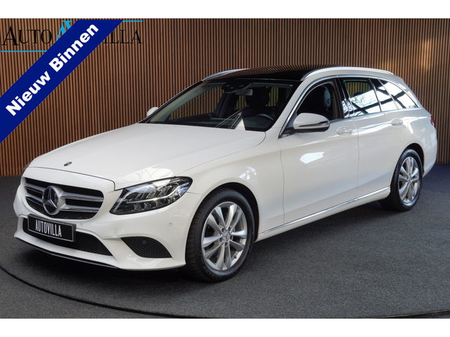Mercedes-Benz C-Klasse - Estate 180 Navi Leder Camera LED PTS Elektr. achterklep Climate Control LM velgen