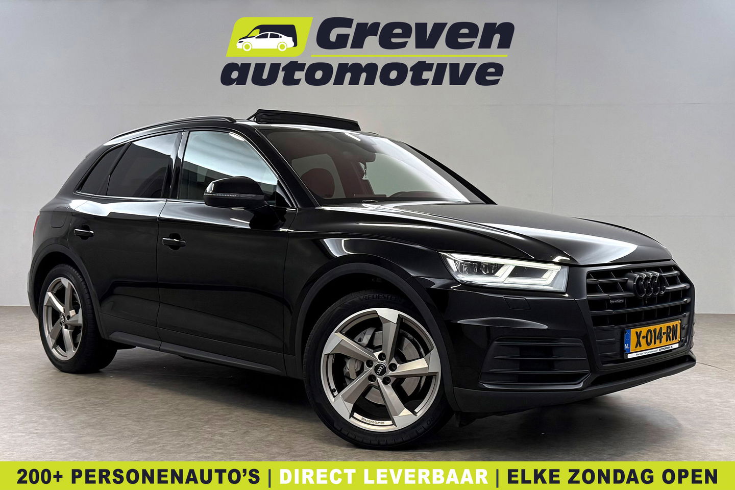 Audi Q5 2.0 TDI Quattro Design Pro Line Plus | S-Line | Luchtvering | Pano | Sfeer | B&O | Camera | Virtual | Carplay | Stoel/stuurverw.