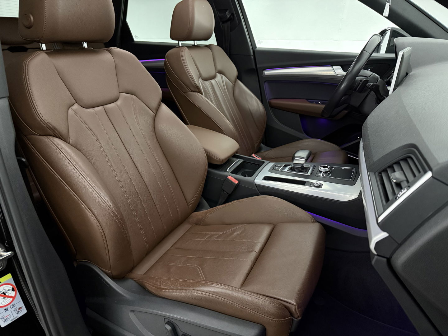 Audi Q5 2.0 TDI Quattro Design Pro Line Plus | S-Line | Luchtvering | Pano | Sfeer | B&O | Camera | Virtual | Carplay | Stoel/stuurverw.