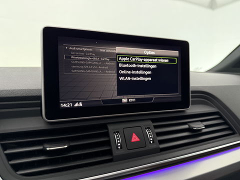 Audi Q5 2.0 TDI Quattro Design Pro Line Plus | S-Line | Luchtvering | Pano | Sfeer | B&O | Camera | Virtual | Carplay | Stoel/stuurverw.