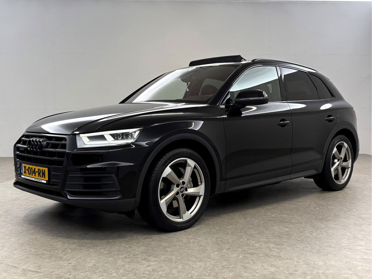 Audi Q5 2.0 TDI Quattro Design Pro Line Plus | S-Line | Luchtvering | Pano | Sfeer | B&O | Camera | Virtual | Carplay | Stoel/stuurverw.