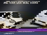 Ford Transit Custom - 2.0 TDCI 130pk L2H1 Dubbele Cabine Euro6 Airco | 6-Zits | Camera | Navigatie | LED | Apple Carplay Android Auto, Cruisecontrol, Stoelverwarming, Verwarmde voorruit, Parkeersensoren, Achterklep