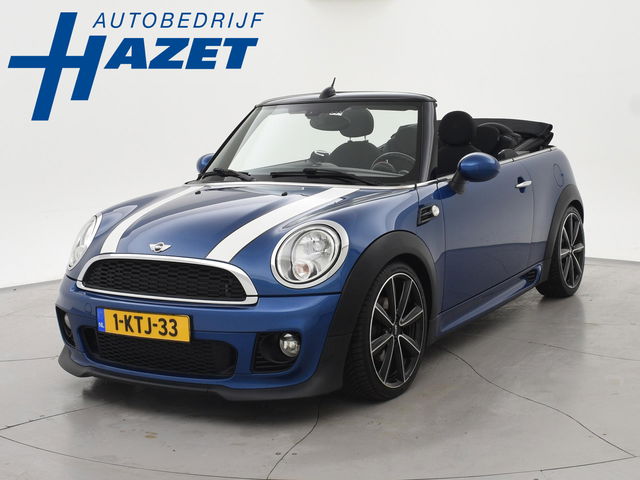 MINI Cooper Cabrio - Mini 1.6 122 PK 6-BAK JOHN COOPER WORKS PAKKET + STOELVERWARMING | 18 INCH | NAVIGATIE | CRUISE CONTROL