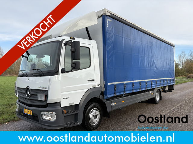 Mercedes-Benz Atego - 1221 Euro6 BL Automaat / Airco / Cruise Control  / 3 zits / Schuifzeilen / Schuifdak / Laadklep