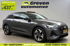 Audi e-tron - 55 Quattro S-line 408PK 95 kWh | SOH 86% | Snelladen | Pano | Memory | Sfeer | 360° | Trekh. | Virtual | Carplay | NAP