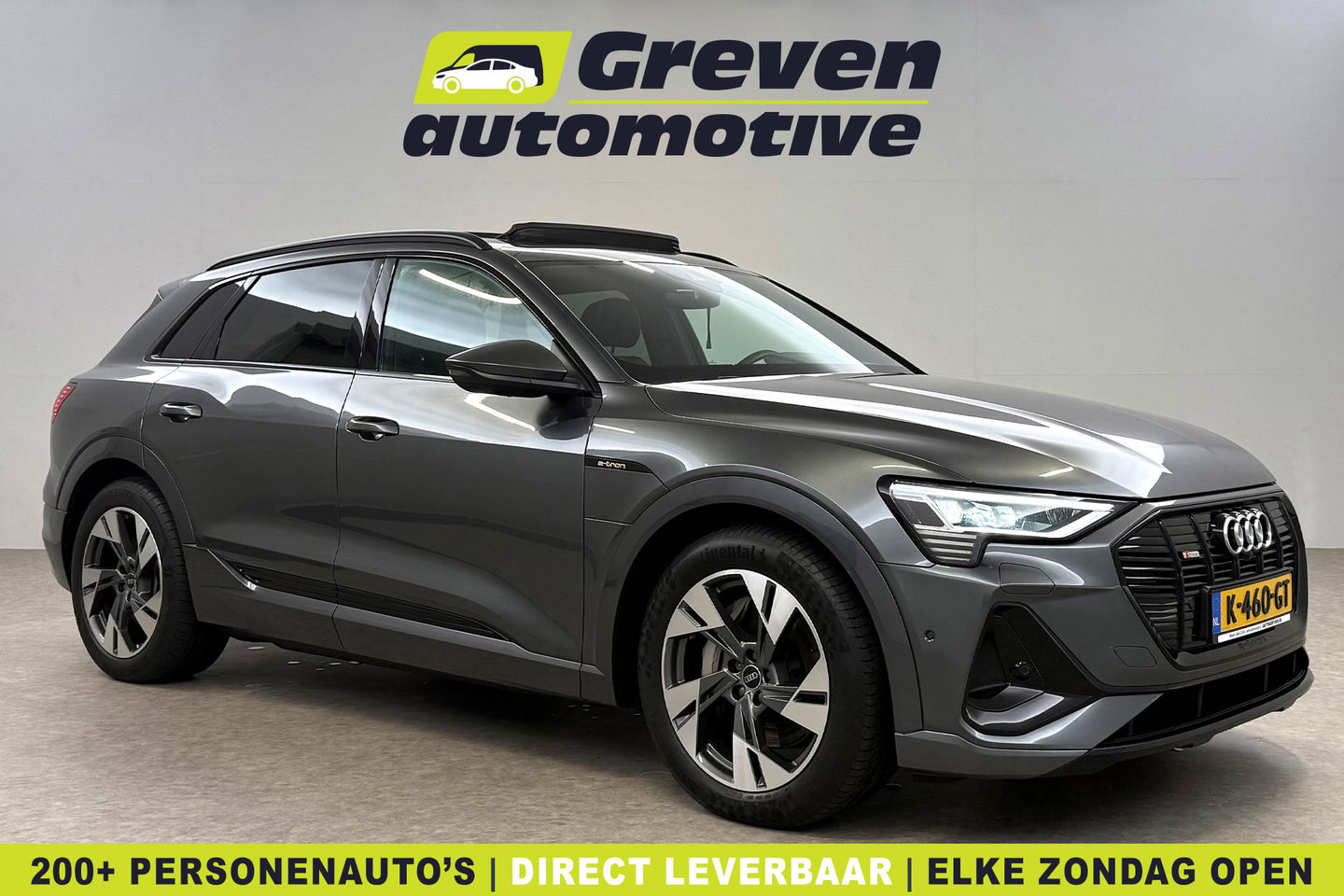 Audi e-tron 55 Quattro S-line 408PK 95 kWh | SOH 86% | Snelladen | Pano | Memory | Sfeer | 360° | Trekh. | Virtual | Carplay | NAP