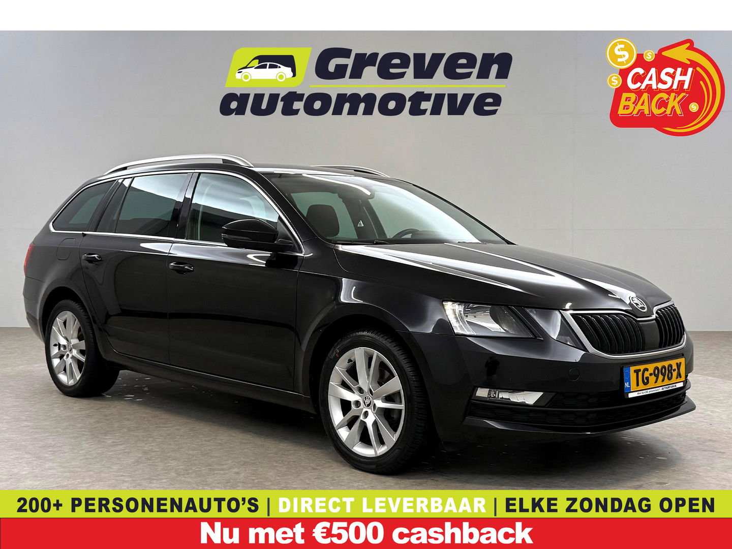 Škoda Octavia 1.0 TSI | Carplay | Trekhaak | Stoelverw. | Cruise | Parkeersens.