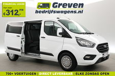 Ford Transit Custom - 2.0 TDCI L2H1 | DC | 6-Zits | Airco | Camera | Cruise | Trekh. | Carplay | Stoelverw.