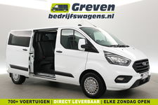 Ford Transit Custom - 2.0 TDCI L2H1 | DC | 6-Zits | Airco | Camera | Cruise | Trekh. | Carplay | Stoelverw.