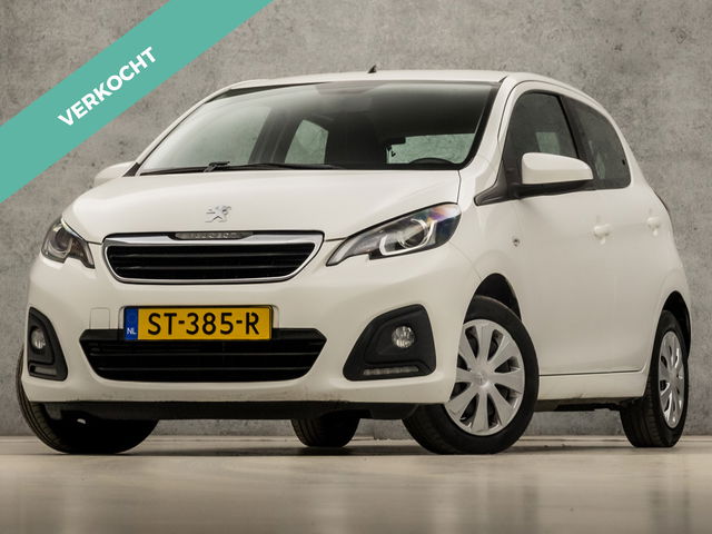Peugeot 108 - 1.0 e-VTi Sport (AIRCO, BLUETOOTH, SPORTSTOELEN, ELEK RAMEN, STUURWIEL MULTIFUNCTIONEEL, NIEUWSTAAT)