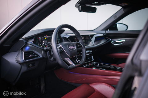 Audi e-tron GT 93 kWh 476 pk | B&O | Carbid Brakes | Stoelventilatie | Adaptive | HUD | S line | 360 cam | BTW auto | Dealer onderhouden | Rijk