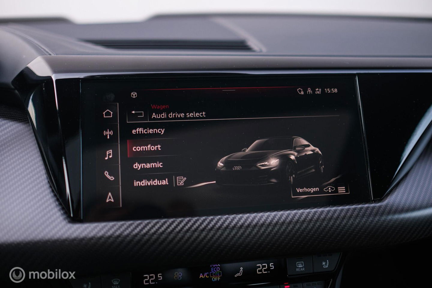 Audi e-tron GT 93 kWh 476 pk | B&O | Carbid Brakes | Stoelventilatie | Adaptive | HUD | S line | 360 cam | BTW auto | Dealer onderhouden | Rijk