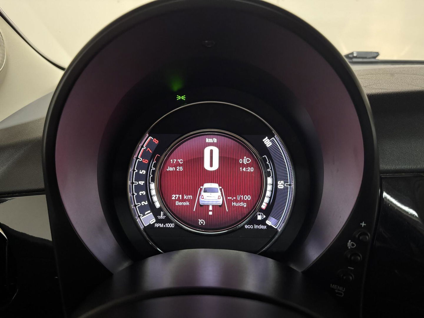 Fiat 500 1.2 Lounge Pano Navi Cruise CarPlay PDC NAP