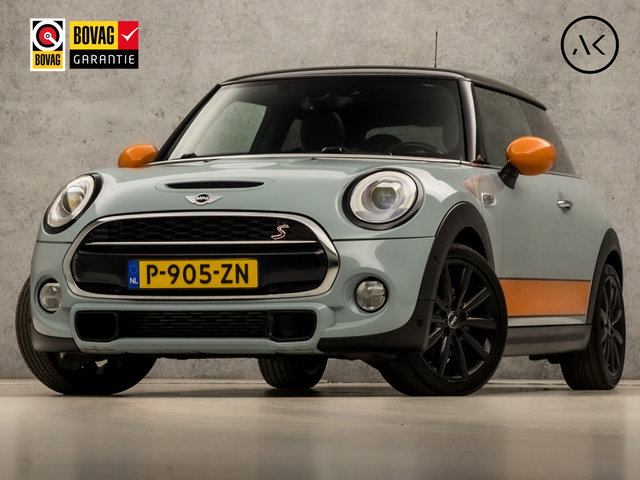 MINI Cooper S - 2.0 Cooper S Delaney 192Pk (PANORAMADAK, GROOT NAVI, CAMERA, LEDER, STOELVERWARMING, SPORTSTOELEN, LED KOPLAMPEN, GETINT GLAS, KEYLESS, CRUISE, NIEUWSTAAT)