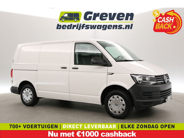 Volkswagen Transporter - 2.0 TDI 140PK L1H1 | Euro6 | Koelwagen 0° | Nachtkoeling | 3-Zits | Airco | Parkeersens.