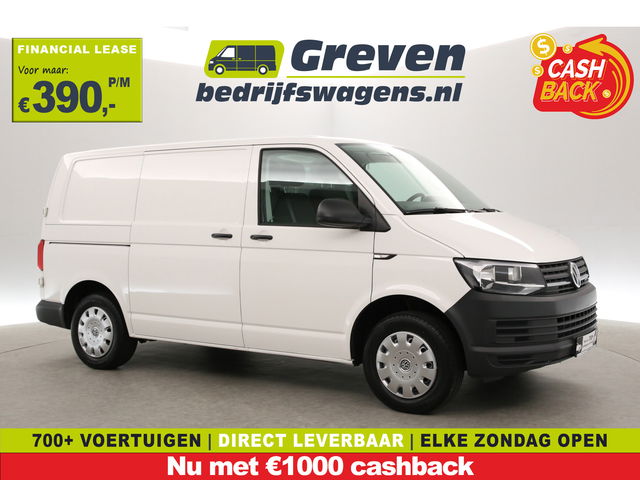 Volkswagen Transporter - 2.0 TDI 140PK L1H1 | Euro6 | Koelwagen 0° | Nachtkoeling | 3-Zits | Airco | Parkeersens.