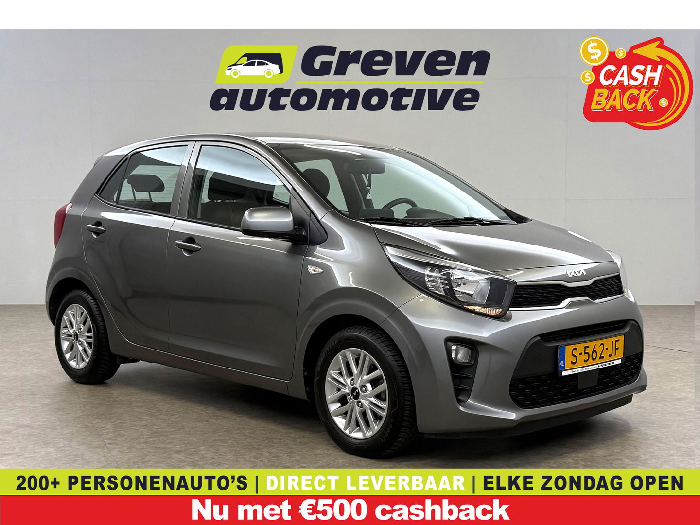 Kia Picanto 1.0 DPi DynamicLine | Airco | Camera | Carplay | Cruise | NAP