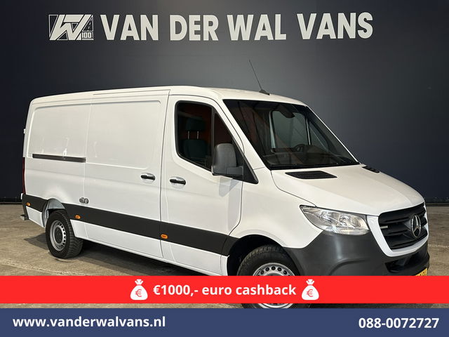 Mercedes-Benz Sprinter - 316 CDI 163pk Achterwielaandrijving L2H1 inrichting Euro6 Airco | 2800kg Trekhaak | Camera | Cruisecontrol | Apple Carplay Android Auto, Parkeersensoren, AWD