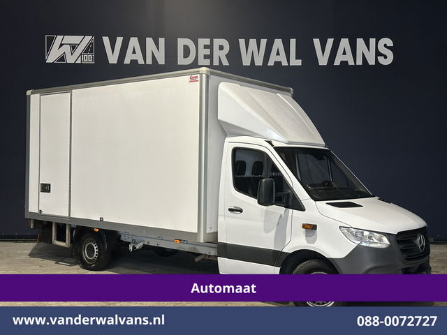 Mercedes-Benz Sprinter - 314 CDI 143pk Automaat Bakwagen 22m3 KUUB Laadklep Zijdeur Euro6 Airco | Leder Bijrijdersbank