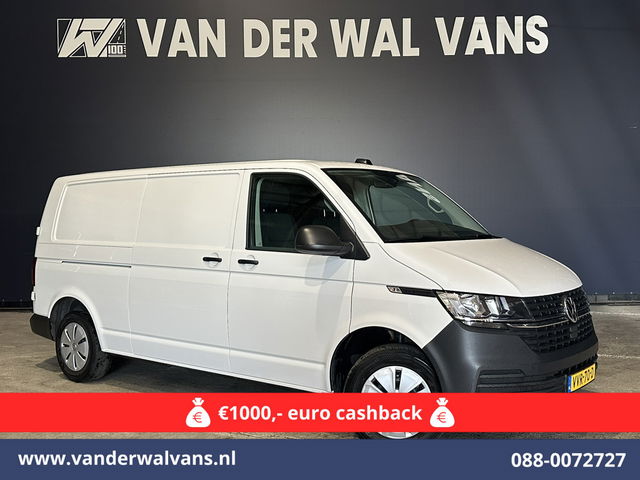 Volkswagen Transporter - 2.0 TDI L2H1 Euro6 *Rijklaar Direct Rijden* Airco | Navigatie | Apple Carplay | Android Auto | Trekhaak Cruisecontrol, Parkeersensoren
