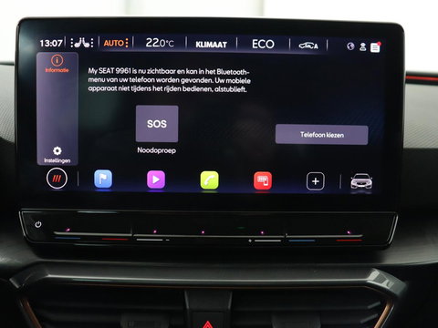 CUPRA Leon 1.4 e-Hybrid | Stoelverwarming | Camera | Carplay | Sfeerverlichting | Navigatie | Full LED | Sportstoelen | Half leder | PHEV | Plug In