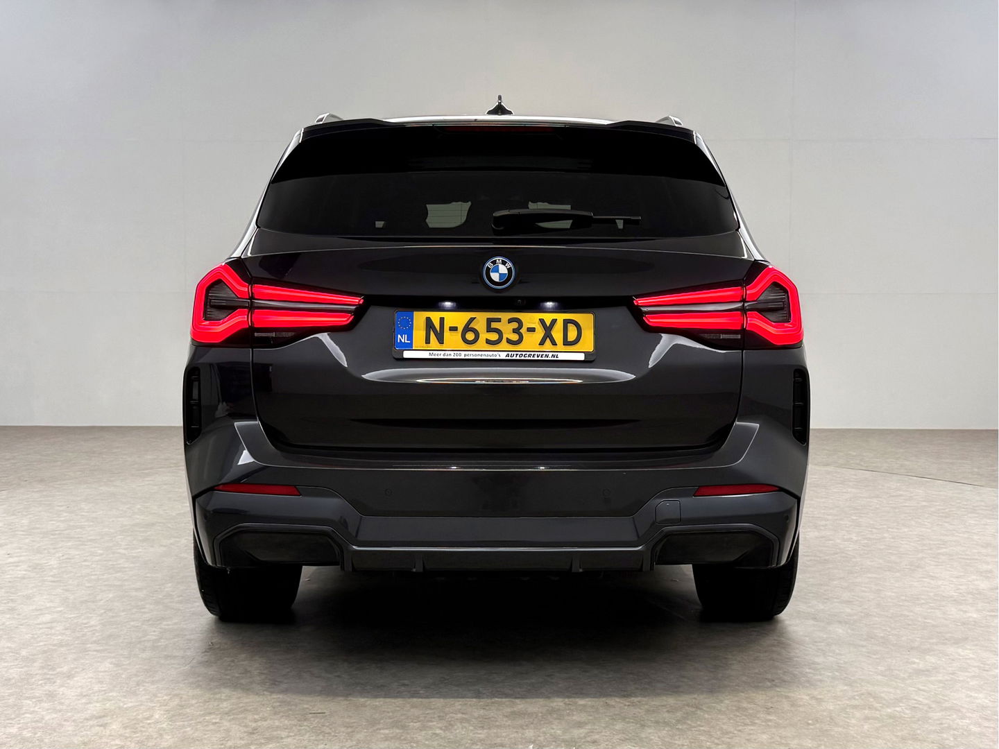 BMW iX3 Executive 80 kWh M-Sport | SOH 95% | Snelladen | Pano | Virtual | Sfeer | Camera | Memory | Carplay | Adap. Cruise | NAP