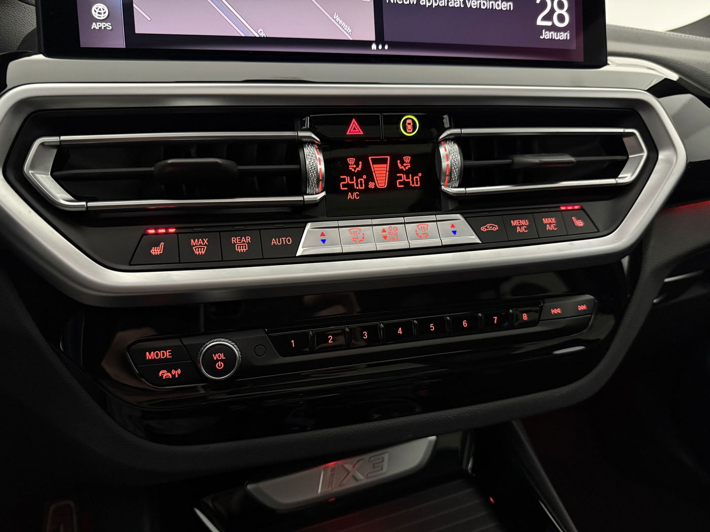 BMW iX3 Executive 80 kWh M-Sport | SOH 95% | Snelladen | Pano | Virtual | Sfeer | Camera | Memory | Carplay | Adap. Cruise | NAP