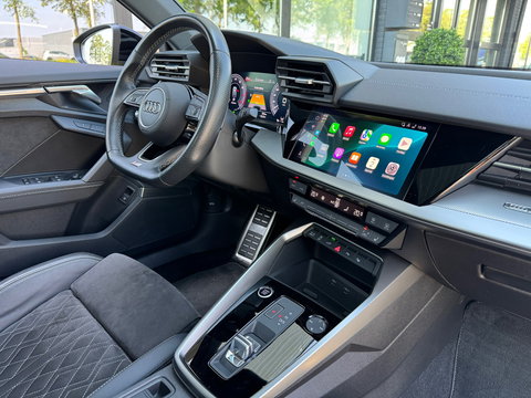 Audi A3 Sportback 40 TFSIe S-Line Pano|B&O|RS-zetels|Memory|Leder|Matrix|Camera|ACC|Carplay|Keyless|205PK