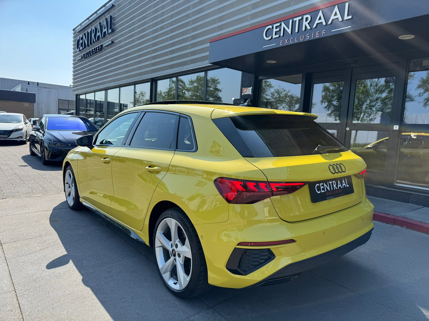 Audi A3 Sportback 40 TFSIe S-Line Pano|B&O|RS-zetels|Memory|Leder|Matrix|Camera|ACC|Carplay|Keyless|205PK
